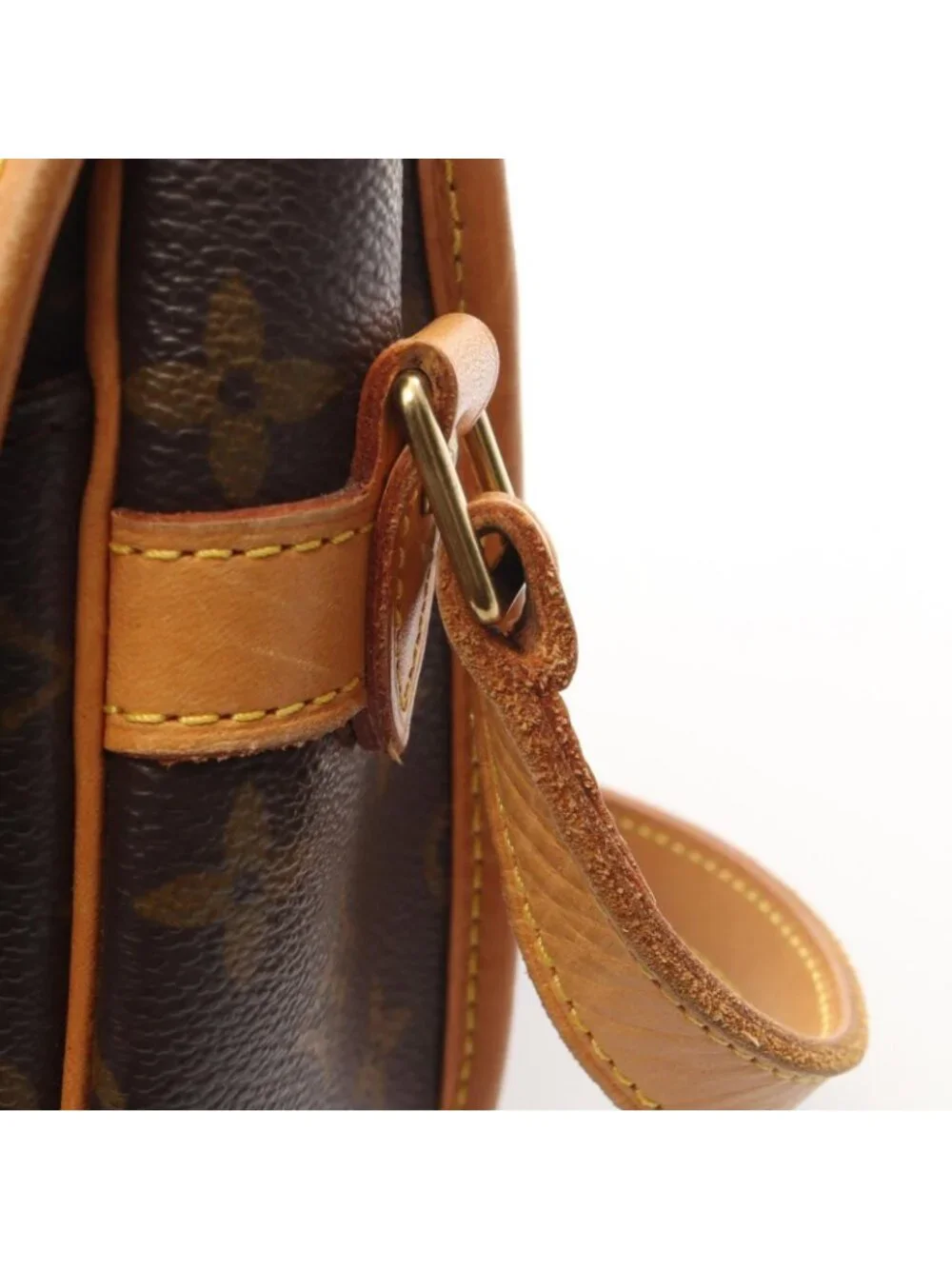 Louis Vuitton Shoulder Bag Solonge Monogram Canvas Leather